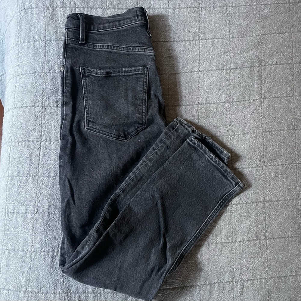 Agolde Riley High Rise Straight Crop 25 - Picture 4 of 4